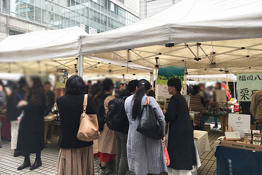 東京・青山ファーマーズマーケット出店